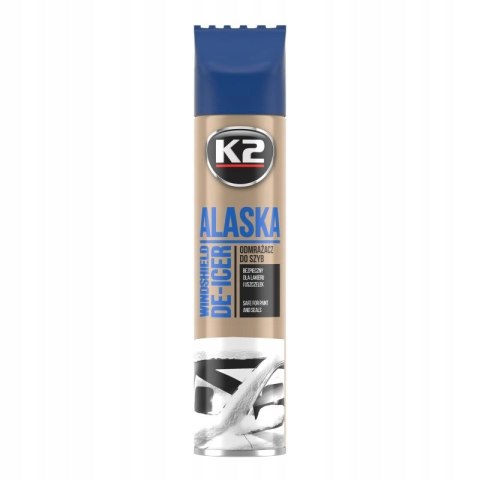 ODMRAŻACZ DO SZYB SKUTECZNY ZE SKROBACZKA K2 ALASKA SPRAY -70 st. 300 ml