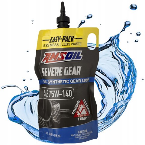 OLEJ PRZEKŁADNIOWY AMSOIL 75W140 100% SYNTHETIC SEVERE GEAR EP LUBE