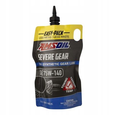 OLEJ PRZEKŁADNIOWY AMSOIL 75W140 100% SYNTHETIC SEVERE GEAR EP LUBE