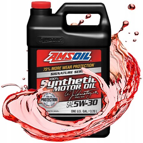 OLEJ SILNIKOWY SYNTETYCZNY AMSOIL 5W30 SIGNATURE SERIES 100% SYNTH ASL 4,73