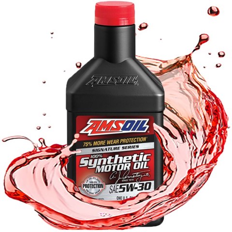 OLEJ SILNIKOWY SYNTETYCZNY AMSOIL 5W30 SIGNATURE SERIES 100% SYNTH ASL 4,73