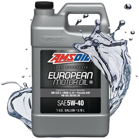 OLEJ SILNIKOWY SYNTETYCZNY AMSOIL 5W40 EUROPEAN MOTOR OIL FULL SAP EFM 3,78