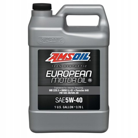 OLEJ SILNIKOWY SYNTETYCZNY AMSOIL 5W40 EUROPEAN MOTOR OIL FULL SAP EFM 3,78