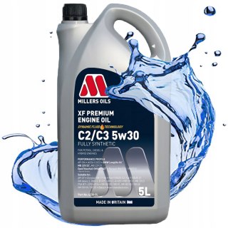 OLEJ SILNIKOWY SYNTETYCZNY MILLERS OILS XF PREMIUM C2 C3 TECH DFT 5W30 5L