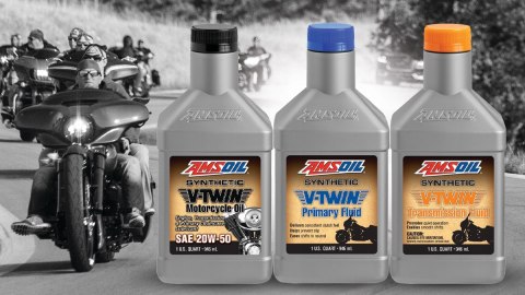 OLEJ ZESTAW HARLEY AMSOIL 20W50 SILNIK MCV + SKRZYNIA MVT + SPRZĘGŁO MVP
