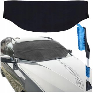 OSŁONA ANTYSZRONOWA NA SZYBE + Szczotka Skrobaczka