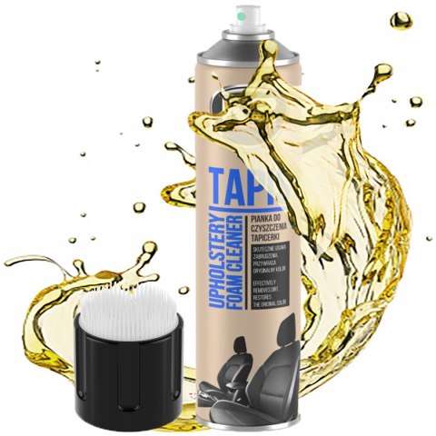 PIANKA PŁYN DO PRANIA CZYSZCZENIA TAPICERKI K2 TAPIS SPRAY SZCZOTKA