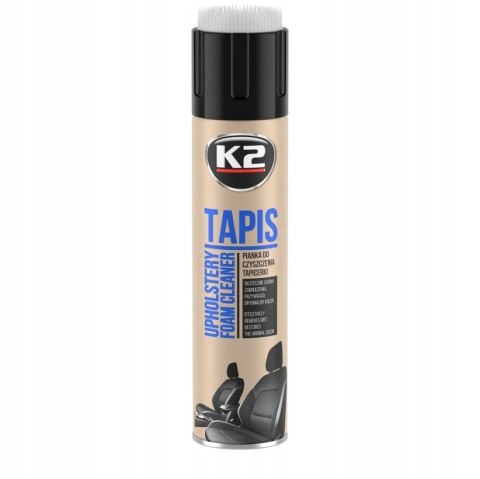 PIANKA PŁYN DO PRANIA CZYSZCZENIA TAPICERKI K2 TAPIS SPRAY SZCZOTKA