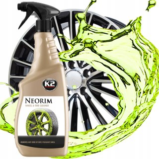 PŁYN ŚRODEK NEONOWY PREPARAT DO CZYSZCZENIA MYCIA FELG OPON K2 NEORIM