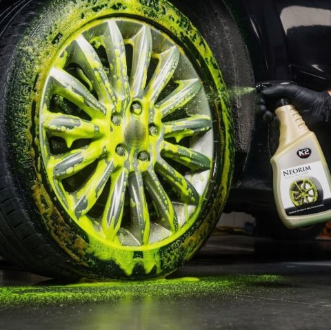 PŁYN ŚRODEK NEONOWY PREPARAT DO CZYSZCZENIA MYCIA FELG OPON K2 NEORIM
