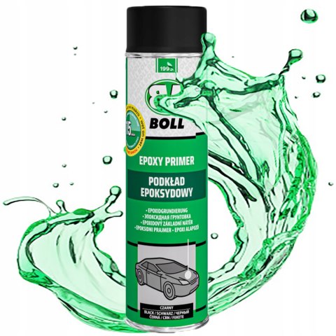 PODKŁAD EPOKSYDOWY FARBA ANTYKOROZYJNA NA BLACHĘ LAKIER RDZA BOLL SPRAY 500