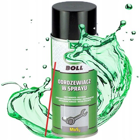 PROFESJONALNY ODRDZEWIACZ W SPRAYU SKUTECZNIE USUWA RDZĘ CHRONI BOLL 200ML