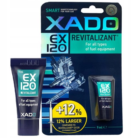 REWITALZIANT DO POMP UKŁADU PALIWA XADO EX120 POWŁOKA GRATIS