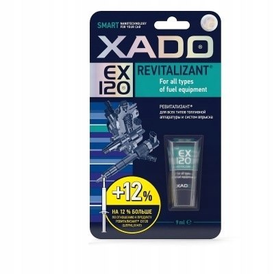 REWITALZIANT DO POMP UKŁADU PALIWA XADO EX120 POWŁOKA GRATIS