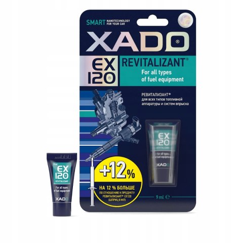 REWITALZIANT DO POMP UKŁADU PALIWA XADO EX120 POWŁOKA GRATIS