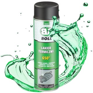 SPECJALISTYCZNY LAKIER DO WYSOKICH TEMPERATUR TERMICZNY CZARNY SPRAY BOLL