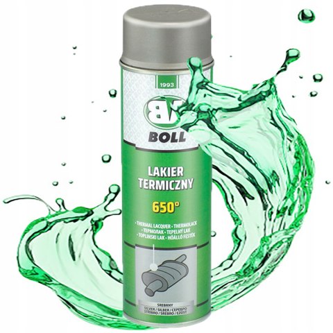 SPECJALISTYCZNY LAKIER DO WYSOKICH TEMPERATUR TERMICZNY SREBRNY SPRAY BOLL
