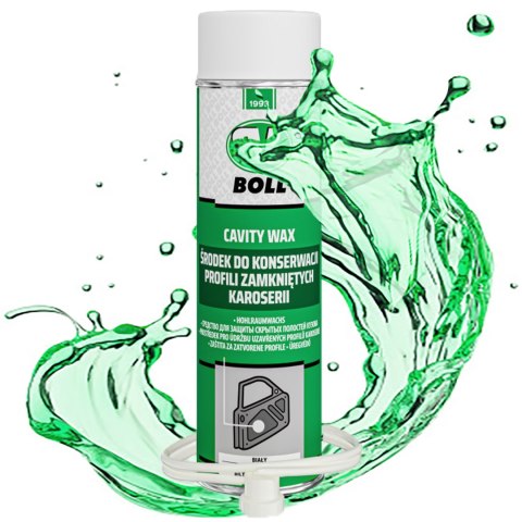 ŚRODEK DO KONSERWACJI PROFILI ZAMKNIĘTYCH PENETRUJĄCY ZABEZPIECZ BOLL BIAŁY
