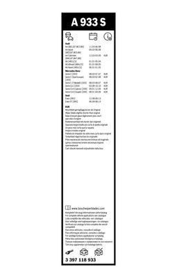 WYCIERACZKI BOSCH AUDI A4 B6 B7 A6 C5