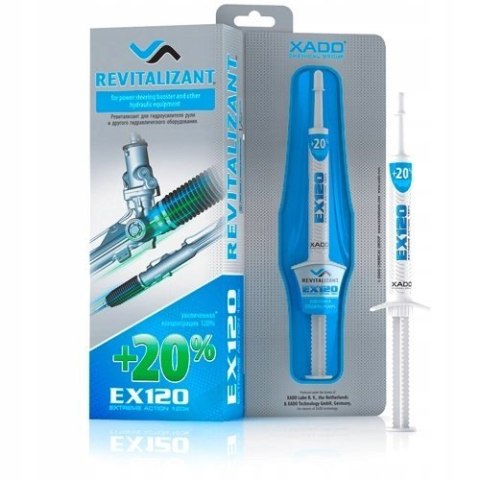XADO EX120 wspomaganie kierownicy, wycisza +GRATIS
