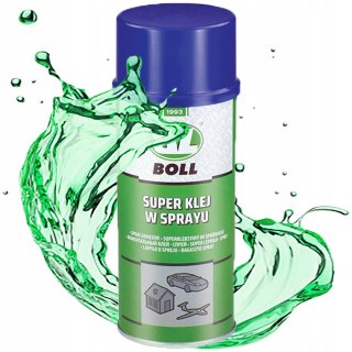 BOLL SUPER KLEJ DO PODSUFITKI TAPICERKI I INNYCH MATERIAŁÓW GUMA PCV 400ML