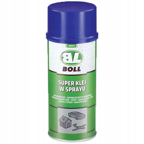 BOLL SUPER KLEJ DO PODSUFITKI TAPICERKI I INNYCH MATERIAŁÓW GUMA PCV 400ML