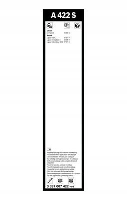 BOSCH AEROTWIN WYCIERACZKI RENAULT LAGUNA III