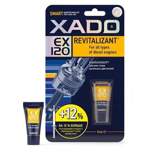 DODATEK DO OLEJU XADO EX120 REWITALIZANT DO SILNIKA DIESLA CERAMICZNA