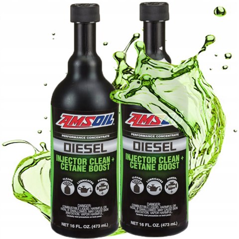DODATEK DO PALIWA DO DIESLA AMSOIL DIESEL INJECTOR CLEAN + CETANE BOOSTS x2