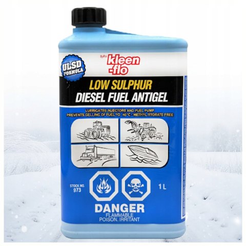 DODATEK DO PALIWA ON PRZECIW ZAMARZANIU NA ZIMĘ ANTYŻEL KLEEN FLO 973 1L