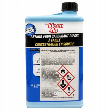 DODATEK DO PALIWA ON PRZECIW ZAMARZANIU NA ZIMĘ ANTYŻEL KLEEN FLO 973 1L