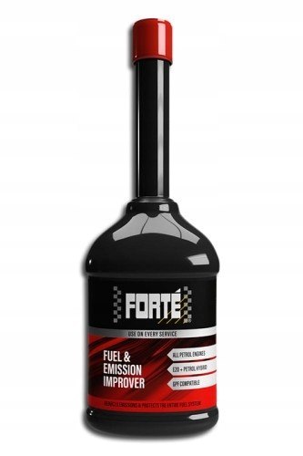 FORTE FUEL&EMISSION IMPROVER CZYŚCI I SMARUJE BENZYNOWY UKŁAD SPALINOWY PB