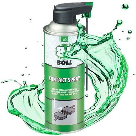 KONTAKT SPRAY CZYŚCI STYKI POPRAWIA PRZEWODZENIE CHRONI BOLL SPRAY