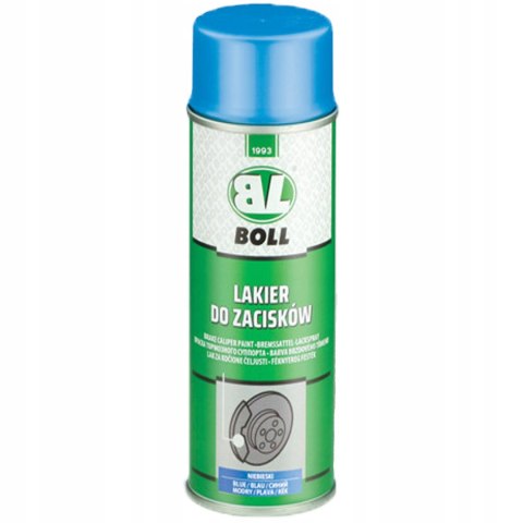 LAKIER FARBA DO MALOWANIA ZACISKÓW ODPORNY POŁYSK NIEBIESKI BOLL 400ML