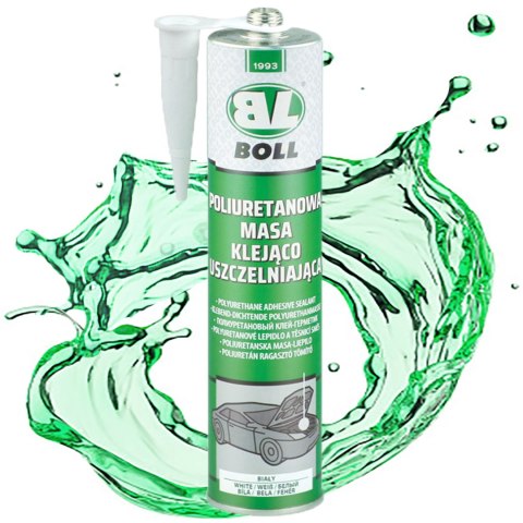 MASA KLEJĄCO-USZCZELNIAJACA PRZYCZEPNA ODPORNA DO SPOIN ŁĄCZENIA BIAŁA BOLL