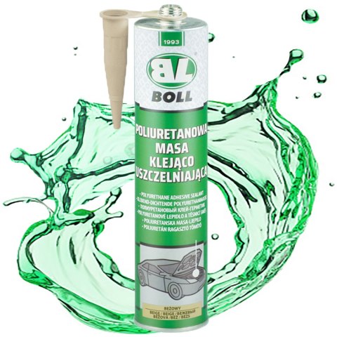 MASA KLEJĄCO-USZCZELNIAJACA PRZYCZEPNA ODPORNA SPOIN ŁĄCZENIA BEŻOWA BOLL