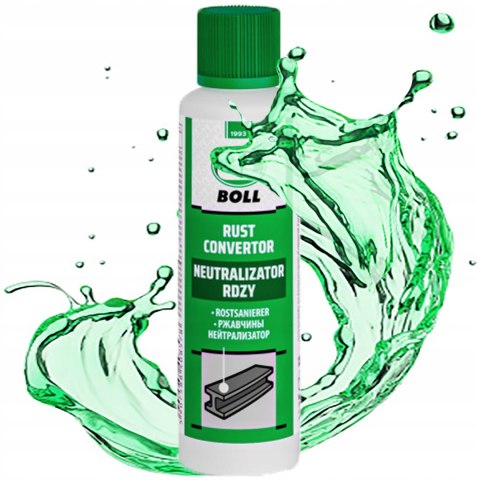 NEUTRALIZATOR RDZY BOLL ANTYKOROZYJNY NA RDZĘ GRUNT UNIWERSALNY PĘDZEL 60ML