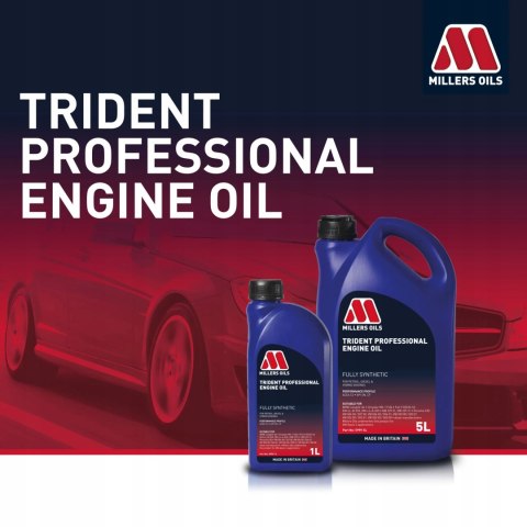 OLEJ SILNIKOWY SYNTETYCZNY MILLERS TRIDENT PROFESSIONAL C2 C3 5W30 LL04 5L