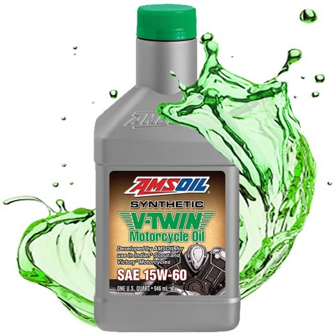 OLEJ SYNTETYCZNY AMSOIL 15W60 Synthetic V-Twin VICTORY INDIAN