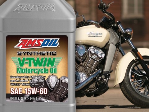 OLEJ SYNTETYCZNY AMSOIL 15W60 Synthetic V-Twin VICTORY INDIAN