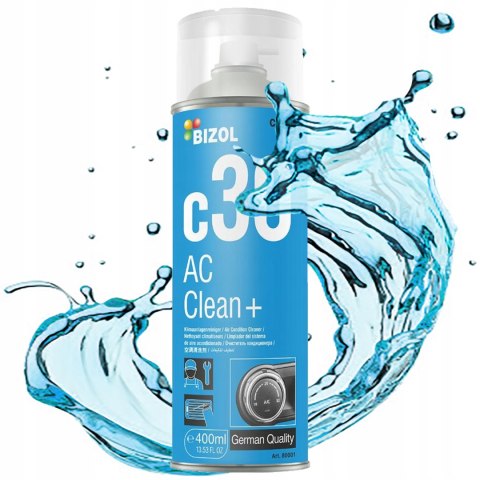 PREPARAT DO CZYSZCZENIA DEZYNFEKCJI KLIMATYZACJI AC CLEAN+ BIZOL 400ML