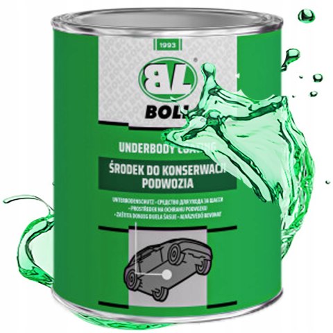 ŚRODEK DO KONSERWACJI PODWOZIA NA PĘDZEL ODPORNY NA USZKODZENIA BOLL 1KG