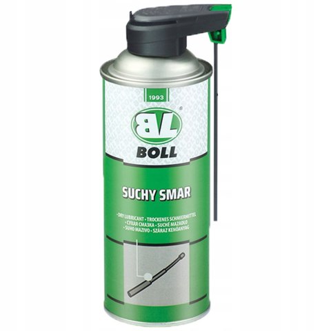SUCHY SMAR BEZ SILIKONU BEZ OSADU CHRONI PRZED WILGOCIĄ PYŁEM SPRAY BOLL