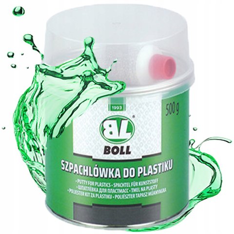 SZPACHLÓWKA SZPACHLA DO PLASTIKU ELASTYCZNA ŁATWA OBRÓBKA BOLL 500G