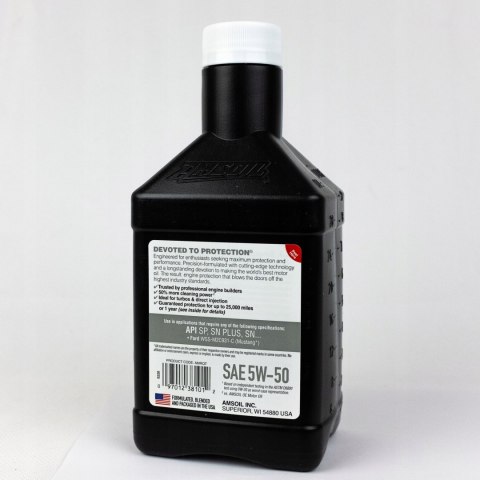 AMSOIL 5w50 Signature Series AMR 8,514L MUSTANG