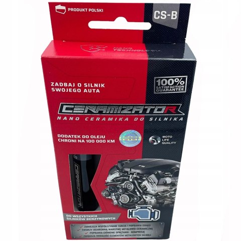CERAMIZATOR DO SILNIKÓW BENZYNOWYCH CS-B Rewitalizant Ochrona powłoka