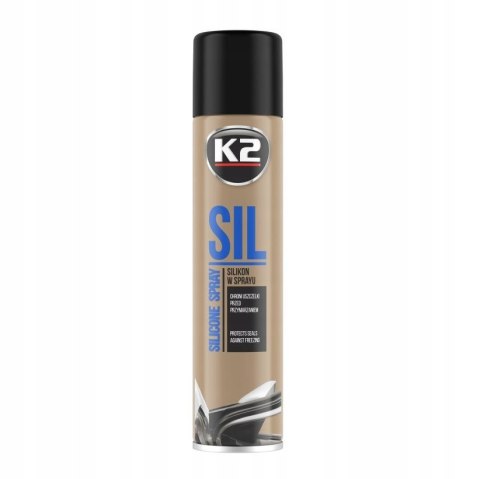 CHRONI PRZED PRZYMARZANIEM USZCZELEK KONSERWUJE USZCZELKI K2 SIL 300ml