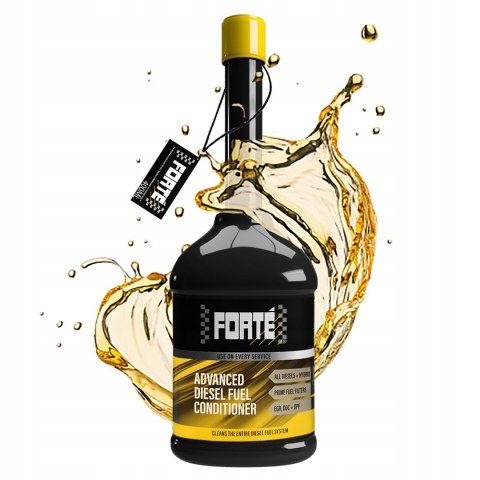 FORTE ADVANCED DIESEL FUEL CONDITIONER CZYŚCI WTRYSKIWACZE EGR KATALIZATOR