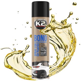 ODNAWIA NABŁYSZCZA CZYŚCI ZABEZPIECZA PLASTIKI ZDERZAKI LISTWY K2 BONO
