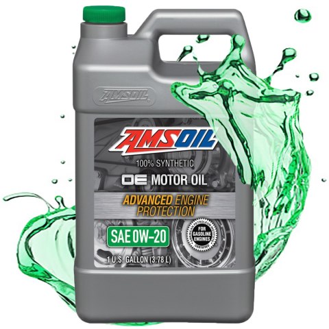 OLEJ SILNIKOWY SYNTETYCZNY AMSOIL 0W20 OE MOTOR OIL 100% SYNTH OEZ 3,78L
